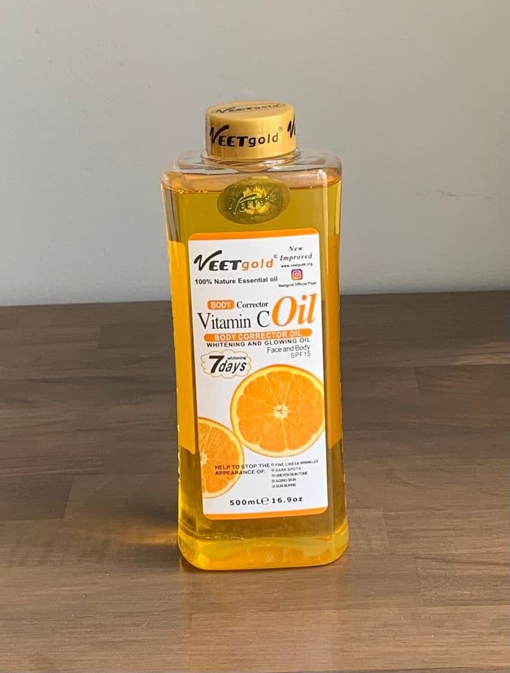 Veetgold Vitamin C Body Corrector Oil (200 ml)