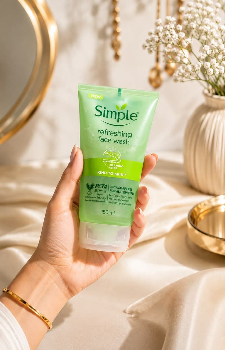 Simple Kind to Skin Refreshing Facial Wash 150ml